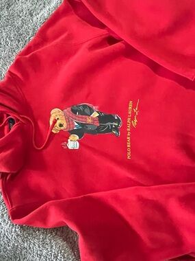 Polo by Ralph Lauren Red Hoodie